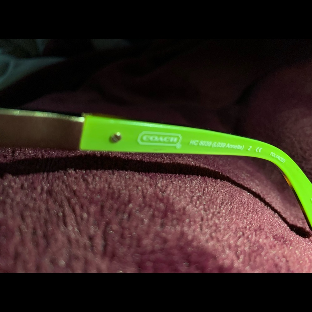 Coach Women's Sunglasses - Tortoise - Picture 4 of 6